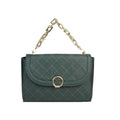 Green Stitched Handbag