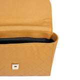 Rust Stitched Handbag Women